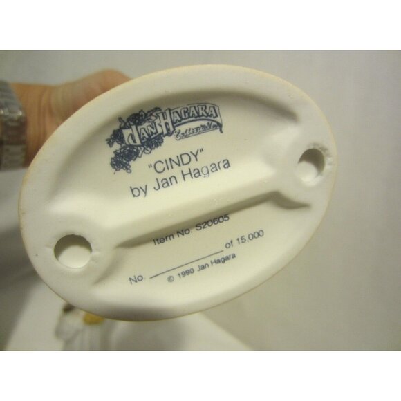 JAN HAGARA Royal Orleans FALL Megan Cindy 2 figurines COA VINTAGE - Picture 6 of 9